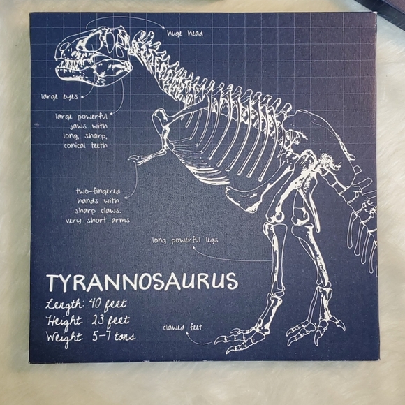 Like New! Canvas Dino Wall Art. - Picture 3 of 14